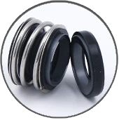 Selos mecânicos de fole de borracha